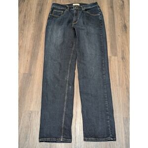 Burberry London Mens Jeans Size 33x32 Dark Wash‎ Denim Straight Leg